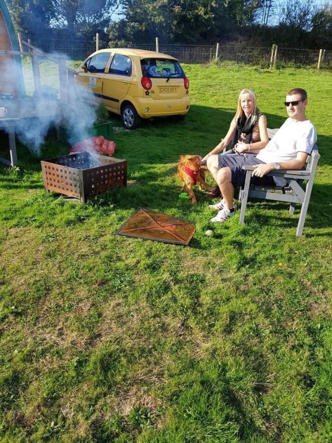 Cosy Glamping Pod Glamping In St Austell Cornwall Lanivet Esterno foto