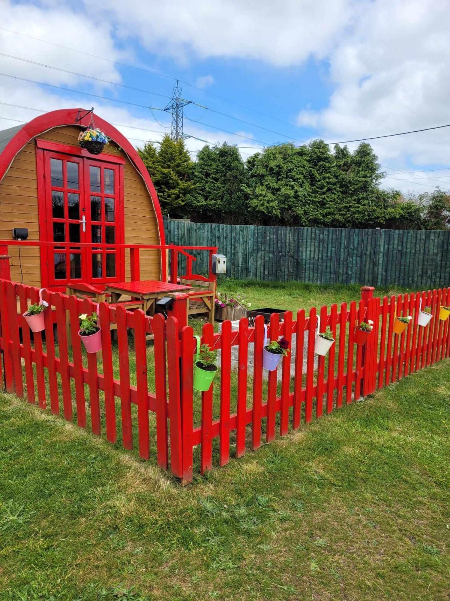 Cosy Glamping Pod Glamping In St Austell Cornwall Lanivet Esterno foto